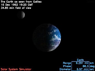 Actual vs. simulated image for comparison