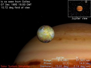 Actual vs. simulated image for comparison