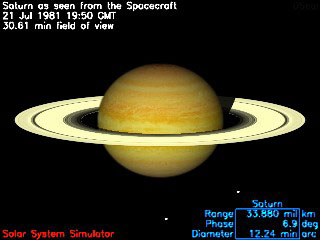 Actual vs. simulated image for comparison