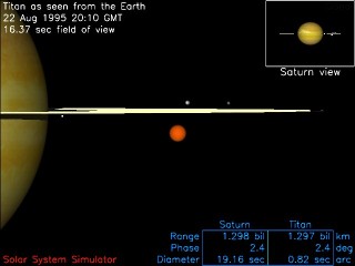 Actual vs. simulated image for comparison